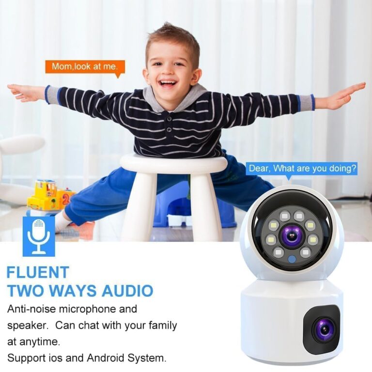 4G C10 Sim Support Ip Dual Lens Camera